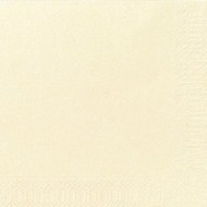 Obrúsky 3-Ply 40Cm Cream [125 ks]_1