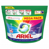 ARIEL Gélové kapsule na pranie, 63ks, Color, Farebné oblečenie_1