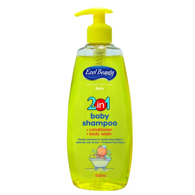 Ezel Active detský sprchovací gel a šampón, 500 ml, 2v1_1