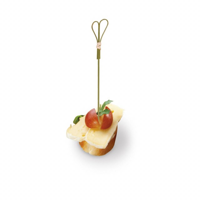 Fingerfood napichovadlo (bambusové FSC 100%) Srdce 18cm [100 ks]_3