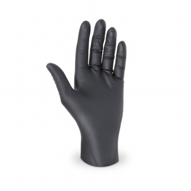 Rukavice HYBRID pro flex čierne, nepúdrované (veľkosť S) [100 ks] _1