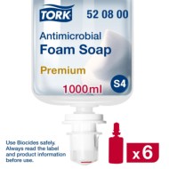 Tork antimikrobiálne penové mydlo S4 1000 ml (Svetlo žltá)_1