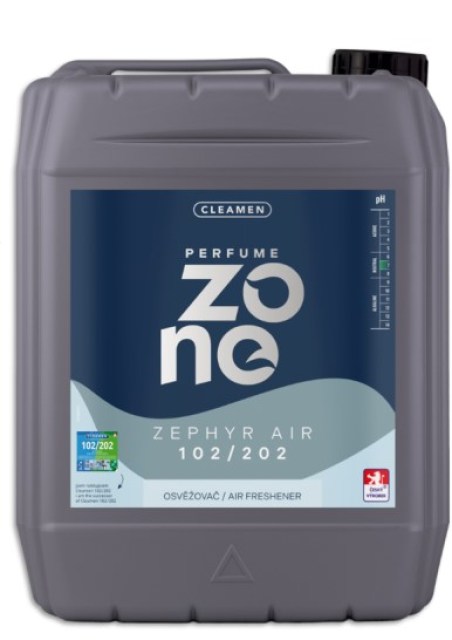 CLEAMEN PERFUME ZONE Zephyr air 102/202 - osviežovač, 5 l_1