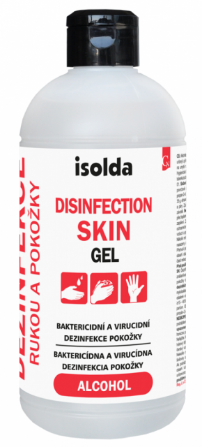 ISOLDA DISINFECTION SKIN gél 500ml Medispender_3