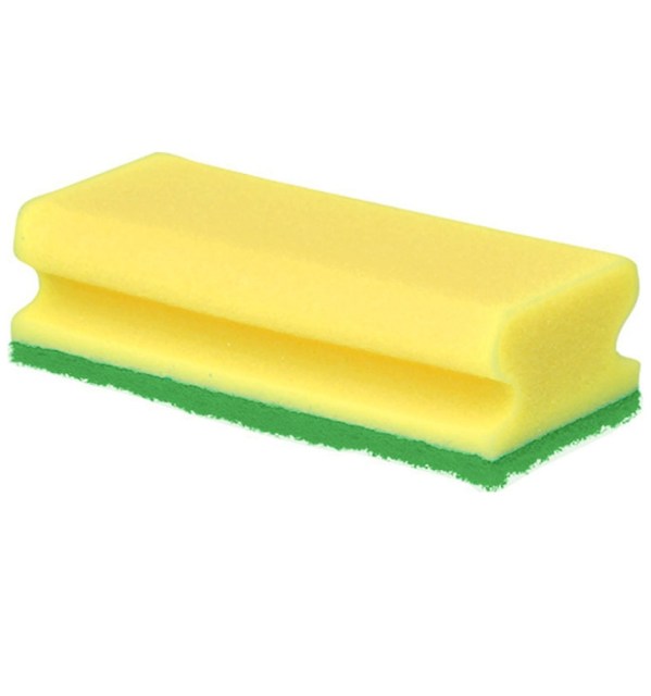 Huba 6x15cm, zelený pad, 5ks_2