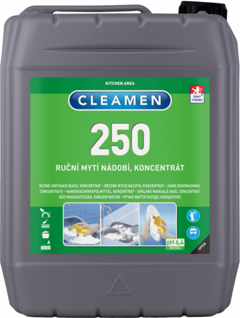CLEAMEN 250 ručné umývanie riadu koncentrát 5l_3