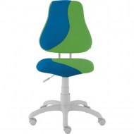 Detská rastúca stolička FUXO S-LINE modro/zelená (Suedine)_1