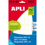Etikety univerzálne 13x40mm APLI A6 - DOPREDAJ_1