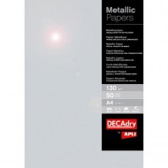 Metalický papier APLI A4 strieborná 130g 50 hárkov_1