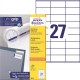 Etikety univerzálne 70x31mm Agipa A4 100 hárkov_1