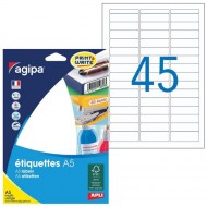 Etikety A5 12,8x38 Agipa_1