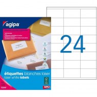 Etikety laser 70x37mm Agipa A4 100 hárkov_1