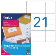 Etikety laser 70x42mm Agipa A4 100 hárkov_1