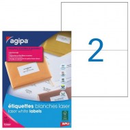 Etikety laser 210x148mm Agipa A4 100 hárkov_1