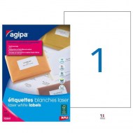 Etikety laser 210x297mm Agipa A4 100 hárkov_1