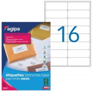 Etikety laser 99,1x33,9mm Agipa A4 100 hárkov_1
