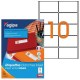Etikety inkjet 99,1x57mm Agipa A4 100 hárkov_1