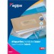 Etikety polyesterové priehľadné 70x37mm Agipa A4 laser 100 hárkov_1