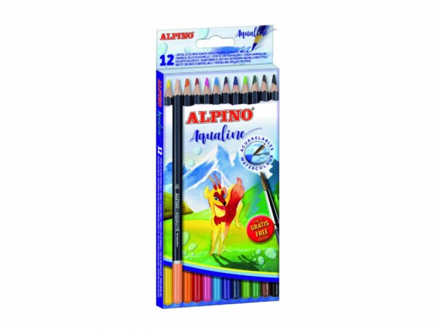 Balenie farebných ceruziek akvarel 12 ks_1