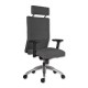 Kancelárske kreslo 8150 Vertika PDH, BN 6 tmavo sivé_1