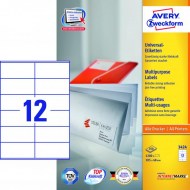 Etikety univerzálne 105x48mm Avery A4 100 hárkov_1