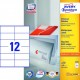 Etikety univerzálne 105x48mm Avery A4 100 hárkov_1