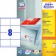 Etikety univerzálne 105x70mm Avery A4 100 hárkov_1