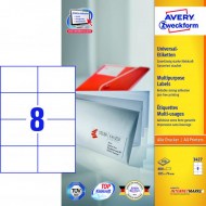 Etikety univerzálne 105x74mm Avery A4 100 hárkov_1