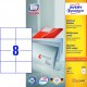 Etikety univerzálne 105x74mm Avery A4 100 hárkov_1