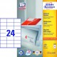 Etikety univerzálne 70x36mm Avery A4 100 hárkov_1