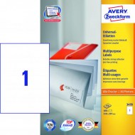 Etikety univerzálne 210x297mm Avery A4 100 hárkov_1