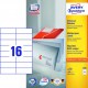 Etikety univerzálne 105x37 mm Avery A4 100 hárkov_1
