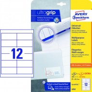 Etikety univerzálne 97x42,3mm Avery A4 25+5 hárkov_1