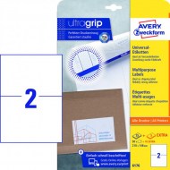 Etikety univerzálne 210x148mm Avery A4 25+5 hárkov_1