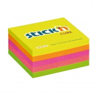 Samolepiaci bloček mini 51x51mm žltý mix_1