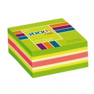 Samolepiaci bloček mini 51x51mm zelený mix_1