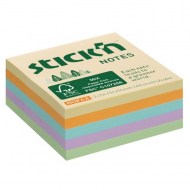 Samolepiaca mini kocka 51x51mm lúčny mix pastelových farieb 240 lístkov_1