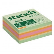 Samolepiaca mini kocka 51x51mm lesný mix pastelových farieb 240 lístkov_1