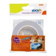 Lepiaca páska Stickn Hopax 25 mm x 12 m obojstranná odnímateľná_1
