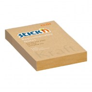 Samolepiace bločky Kraft 76x51 mm prírodná hnedá_1