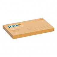 Samolepiace bločky Kraft 76x127mm prírodná hnedá_1