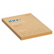 Samolepiace bločky Kraft 150x101mm prírodná hnedá linajkové_1