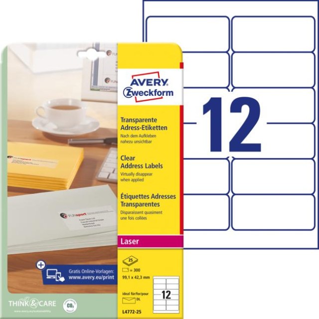 Adresné etikety 99,1 x 42,3 mm, 300 ks_1