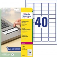 Etikety odolné na špeciálne použitie Avery okamžite viditeľná manipulácia 45,7x25,4mm bi_1