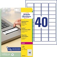 Etikety odolné na špeciálne použitie Avery okamžite viditeľná manipulácia 45,7x25,4mm bi_1