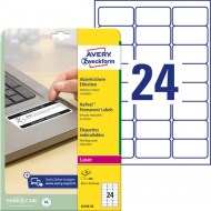 Etikety odolné na špeciálne použitiei Avery okamžite viditeľná manipulácia 63,5x33,9mm b_1