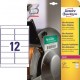 Etikety Avery 99,1x42,3 mm, ultra odolné biele_1