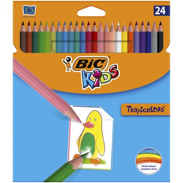 Farbičky BIC Tropicolors 24ks_1
