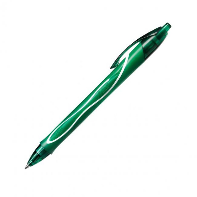 Gélové pero Bic Gelocity Quick Dry zelené_1