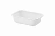 Miska na jedlo zatavovacia 1dielna (160x112x45mm) [528ks v kartone] - biela_1